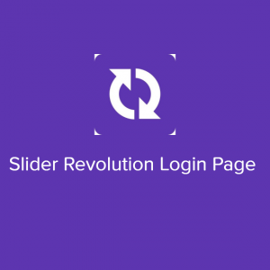 Slider Revolution Login Page 2.0.2