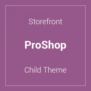 Storefront ProShop  Theme 2.0.16
