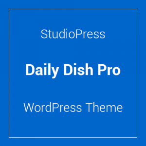 StudioPress Daily Dish Pro 2.0.0