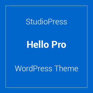 StudioPress Hello! Pro 3.0.2