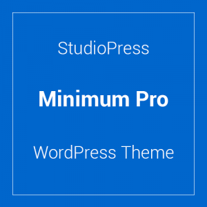 StudioPress Minimum Pro 3.2.1
