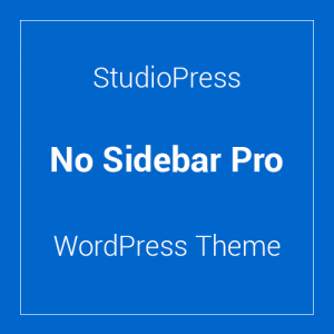 StudioPress No Sidebar Pro 1.0.4