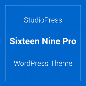 StudioPress Sixteen Nine Pro 1.1