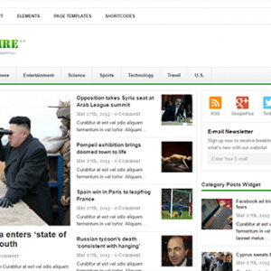 Theme Junkie Newswire Theme 2.1.1