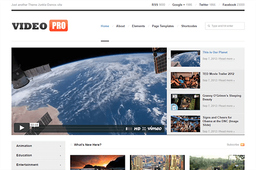 Theme Junkie VideoPro Theme 1.0.1 1 Theme Junkie VideoPro Theme 1.0.1