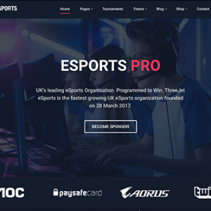Theme Junkie eSports Pro Theme 1.0.0
