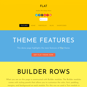 Themify Flat WordPress Theme 7.0.2