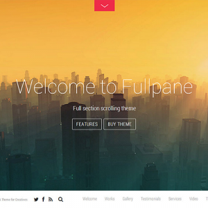 Themify Fullpane WordPress Theme 7.1.6