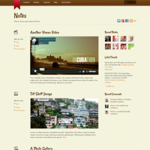 Themify Notes WordPress Theme 7.0.2