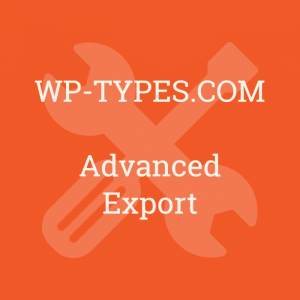 Toolset Advanced Export Addon 1.0