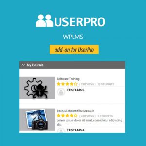 UserPro – WPLMS Integration 1.0