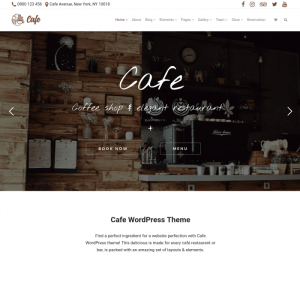 VisualModo – Cafe WordPress Theme 	4.0.4