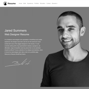VisualModo – Resume WordPress Theme 2.0.4