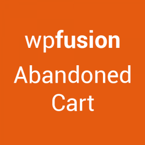 WP Fusion – Abandoned Cart Tracking 1.6.5