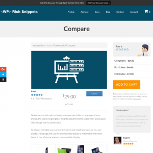 WP Rich Snippets Compare 11.2