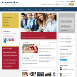 WPZoom Academica Pro WordPress Theme 2.0.10