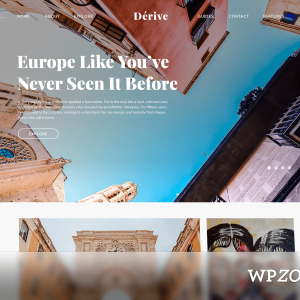 WPZoom Dérive WordPress Theme  1.0.7