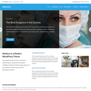 WPZoom Medicus WordPress Theme 1.0.4