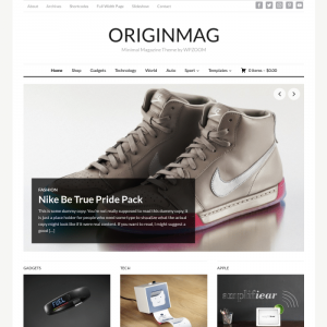 WPZoom OriginMag WordPress Theme 2.1.8