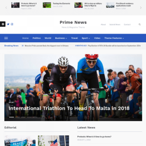 WPZoom Prime News WordPress Theme 1.0.6