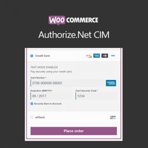 WooCommerce Authorize.Net CIM 3.5.0