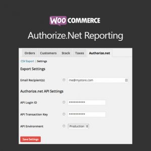 WooCommerce Authorize.Net Reporting 1.12.0