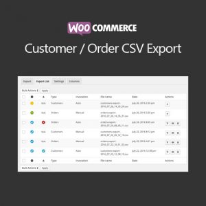 WooCommerce Customer Order CSV Export 5.4.1