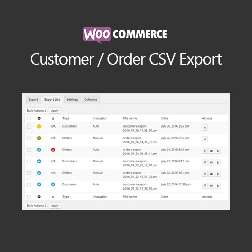WooCommerce Customer Order CSV Export 5.4.1 1 WooCommerce Customer Order CSV Export 5.4.1