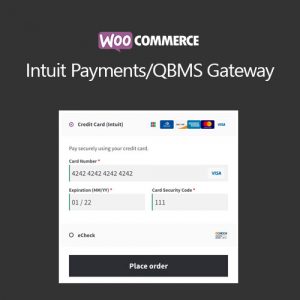 WooCommerce Intuit Payments-QBMS Gateway 3.1.2