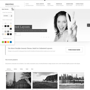 Prestige Genesis Child WordPress Theme 1.8.1