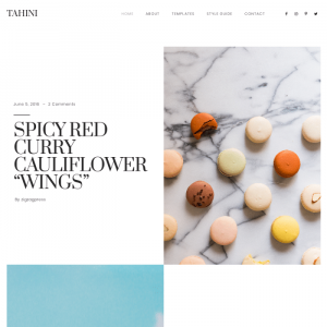 Tahini Genesis Child WordPress Theme 1.0