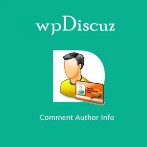 wpDiscuz – Comment Author Info 7.0.11