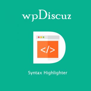 wpDiscuz – Syntax Highlighter 1.0.3